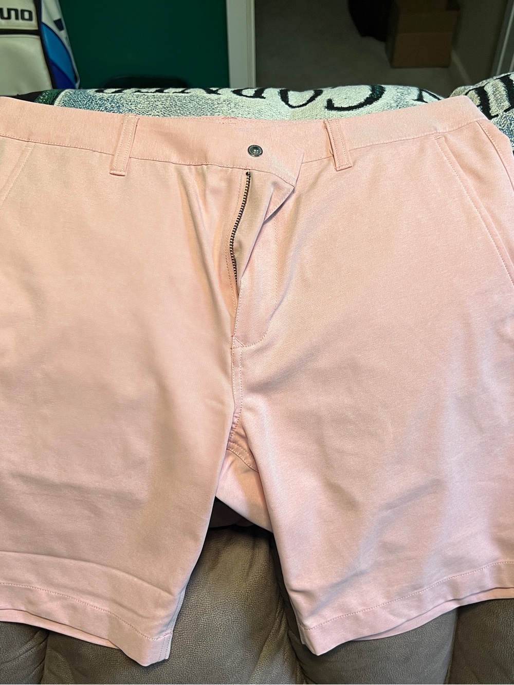 Bonobos Light Pink Flat Front Men's Shorts